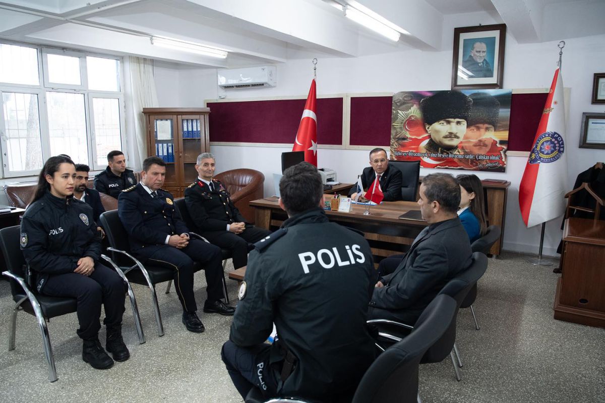 Gaziantep'in İç Güvenlik ve Bölgesel Yönetimi Denetlendi ve Moral Verildi