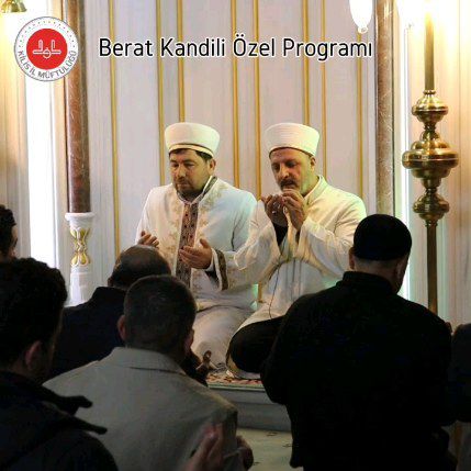 Kilis'te Manevi Değerlerle Dolu Berat Kandili Kutlandı