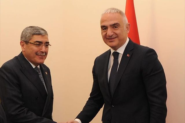 Gaziantep Milletvekili Mehmet Eyup Özkeçeci, Bakan Ersoy ile Gaziantep'in turizm potansiyelini görüştü