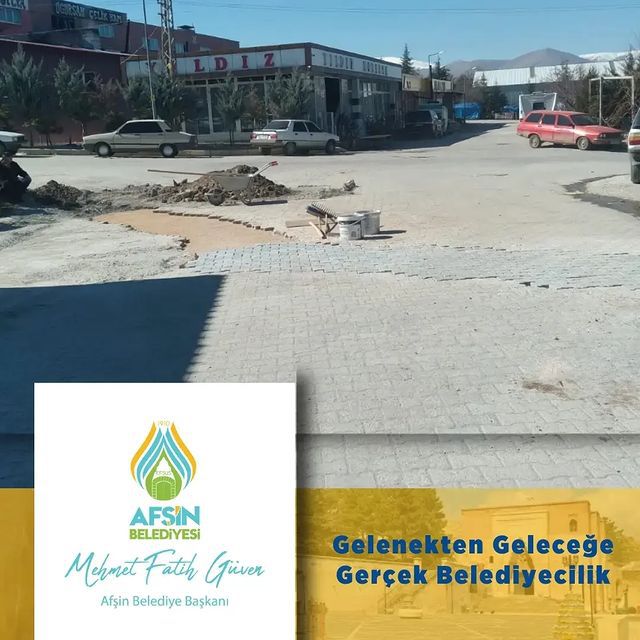 Afşin Belediyesi, Sanayi Bölgesi'ndeki Yolları Bakımını Gerçekleştiriyor