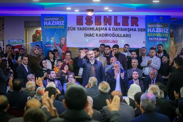 Gaziantep Milletvekili Abdülhamit Gül, Şanlıurfalı vatandaşlarla buluştu