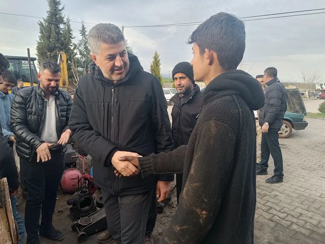 Ak Parti Milletvekili İshak Şan, Kahta ilçesindeki Küçük Sanayi Esnafıyla İftar Öncesinde Buluştu