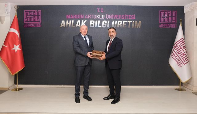 Kahramanmaraş Sütçü İmam Üniversitesi Rektörü Prof. Dr. Alptekin Yasım, Başka Bir Üniversite Rektörü İle İşbirliği Ziyaretinde Bulundu