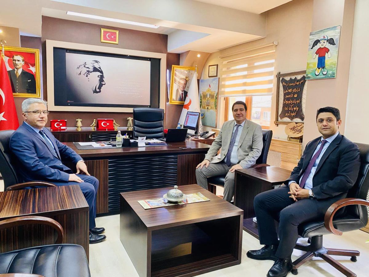 İl Sağlık Müdürlüğü ve İl Göç İdaresi Müdürlüğü, iş birliklerini artırmak için görüştü.