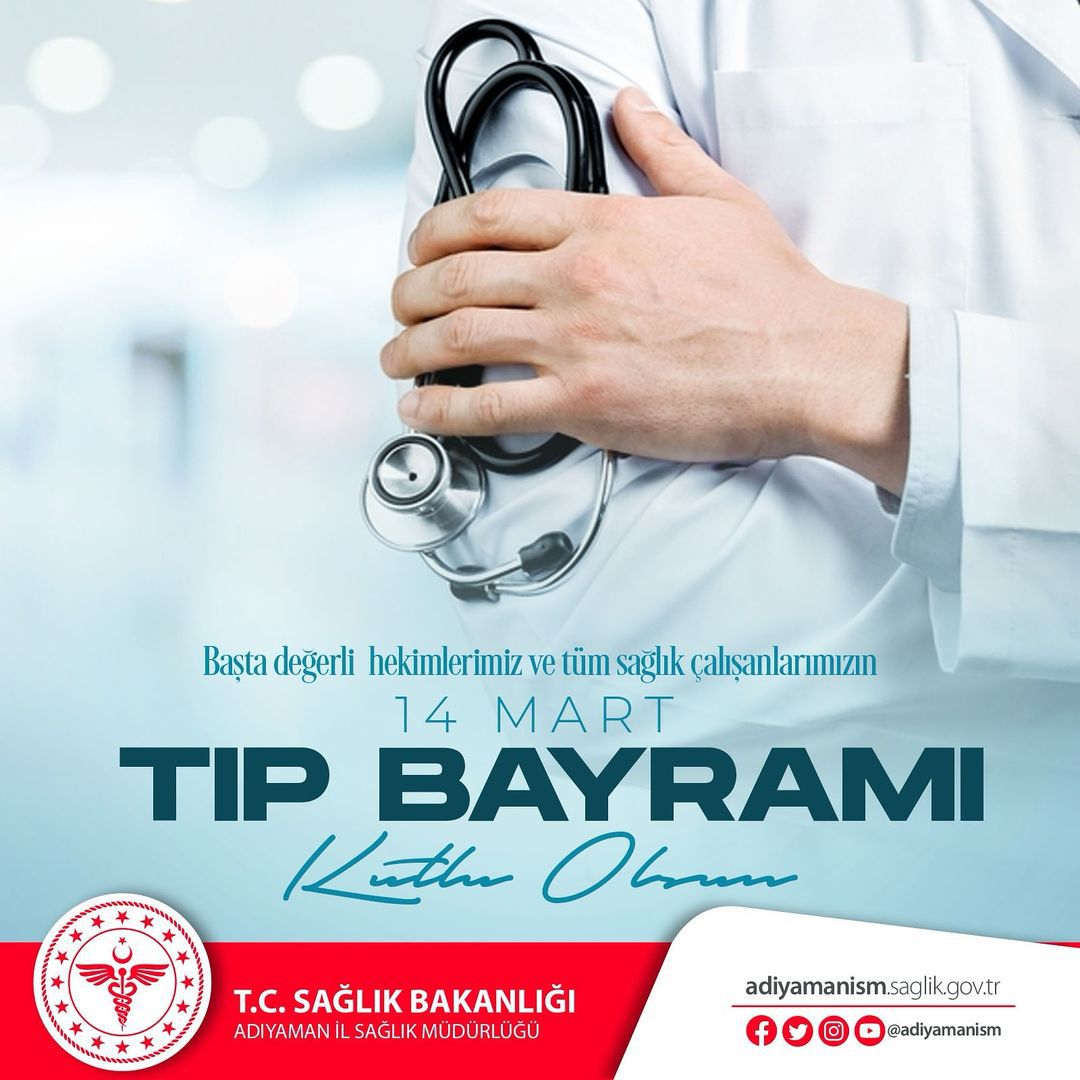 Adıyaman'da Sağlık Çalışanları ve Hekimler, 14 Mart Tıp Bayramı'nı Coşkuyla Kutladı