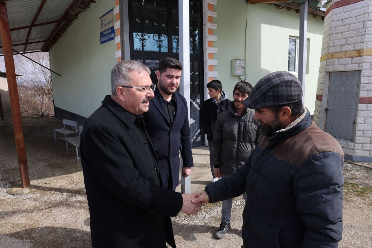 Göksun Belediye Başkanı Hüseyin Coşkun Aydın, Vatandaşla Buluşmaya Devam Ediyor