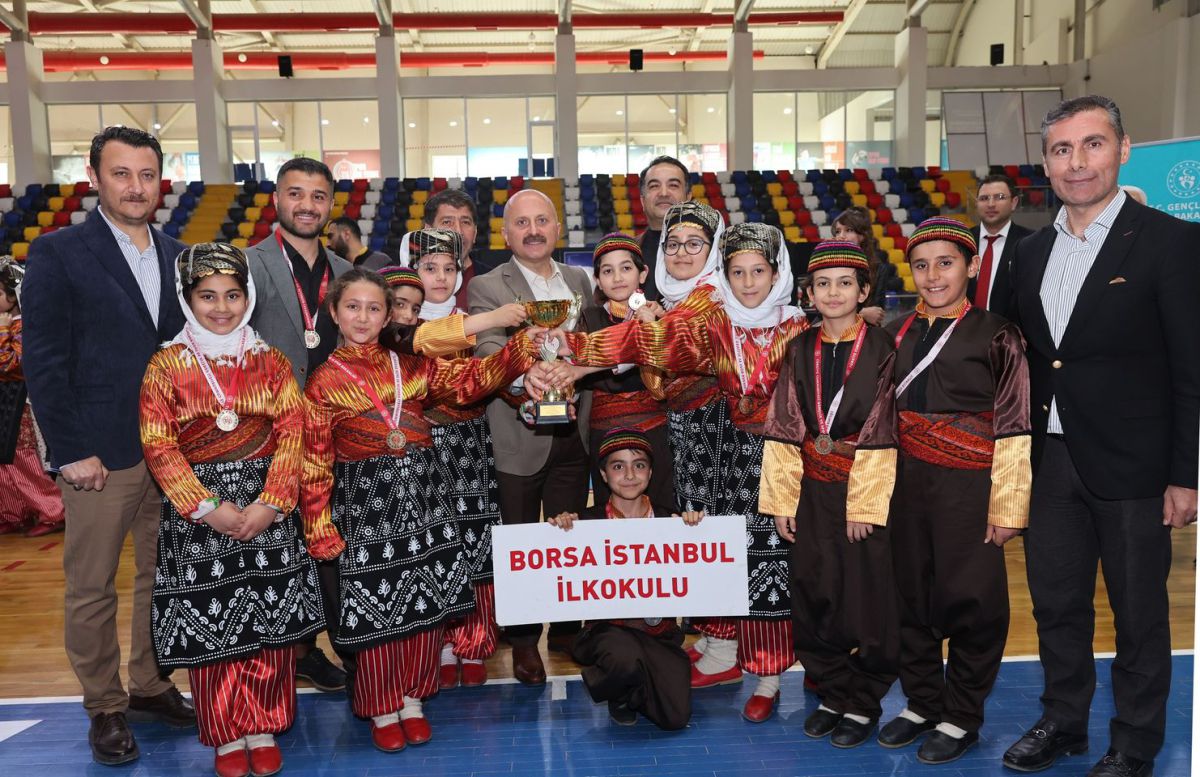 Adıyaman'da Coşkuyla Tamamlanan Okul Sporları Halk Oyunları Yarışmaları