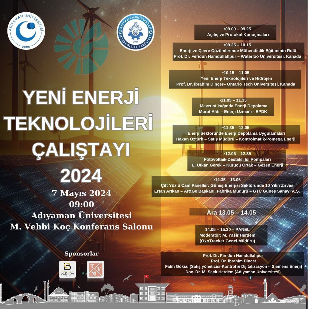 Yenilikçi Enerji Teknolojileri Çalıştayı