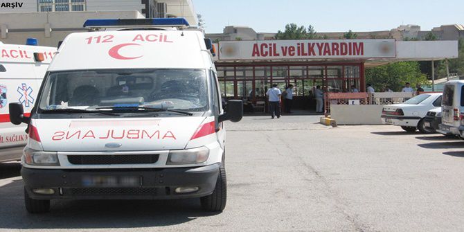 Gaziantep'te acil servis savaş alanına döndü !