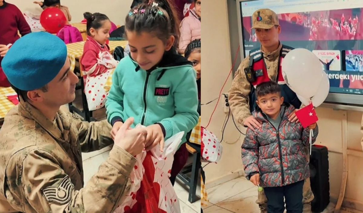 Batman Jandarma'dan Öğrencilere Anlamlı Ziyaret: 