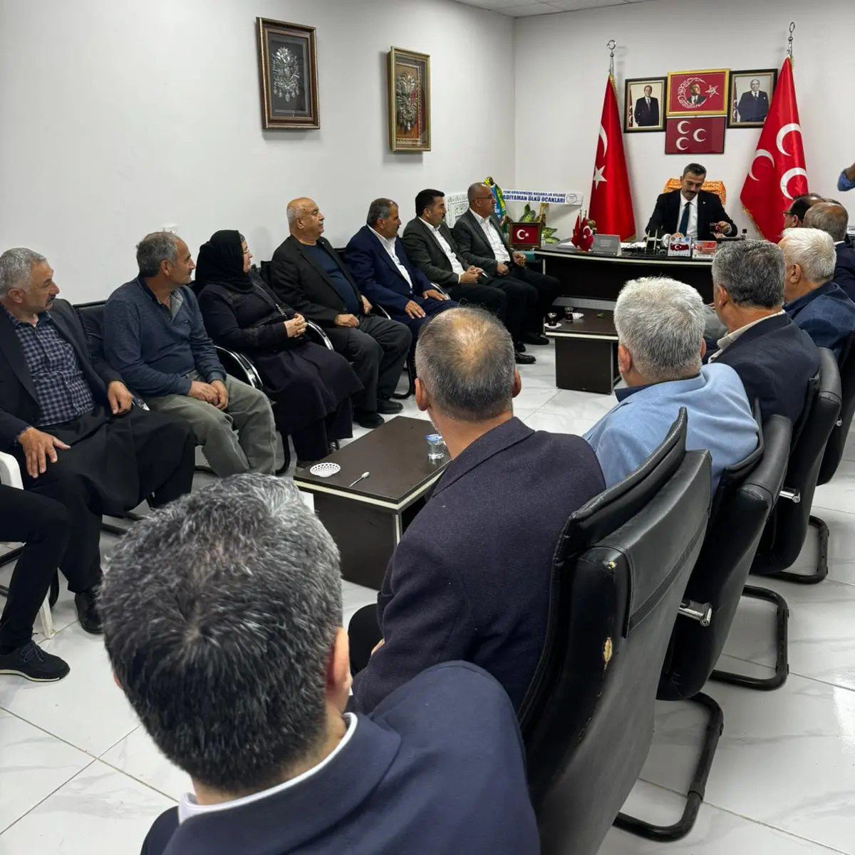 MHP Adıyaman İl Teşkilatı Bayramlaşma Etkinliği Düzenlendi