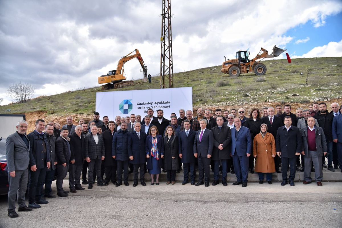 Gaziantep Ayakkabı ve Terlik Organize Sanayi Bölgesi Kuruluş Sürecinde İlerleme Kaydetti