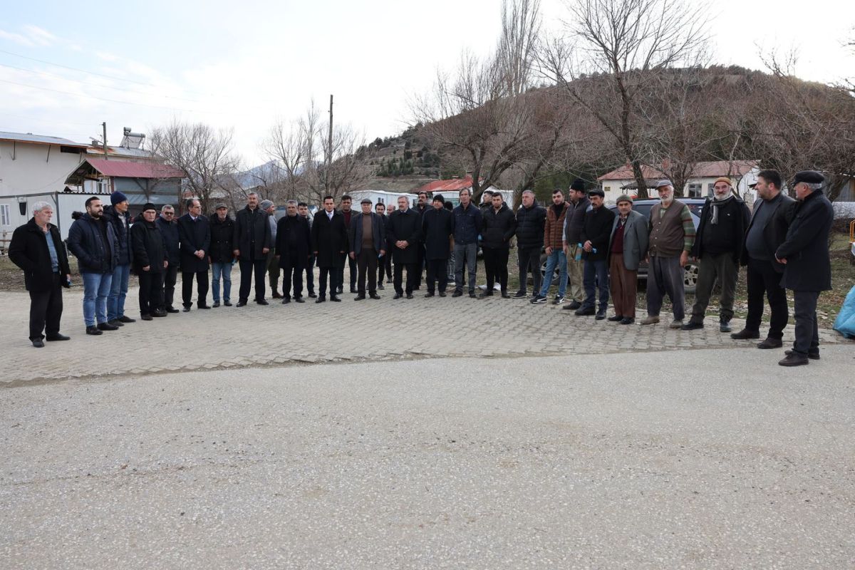 Göksun Belediye Başkanı Hüseyin Coşkun Aydın, Yantepe Mahallesi sakinleriyle bir araya geldi