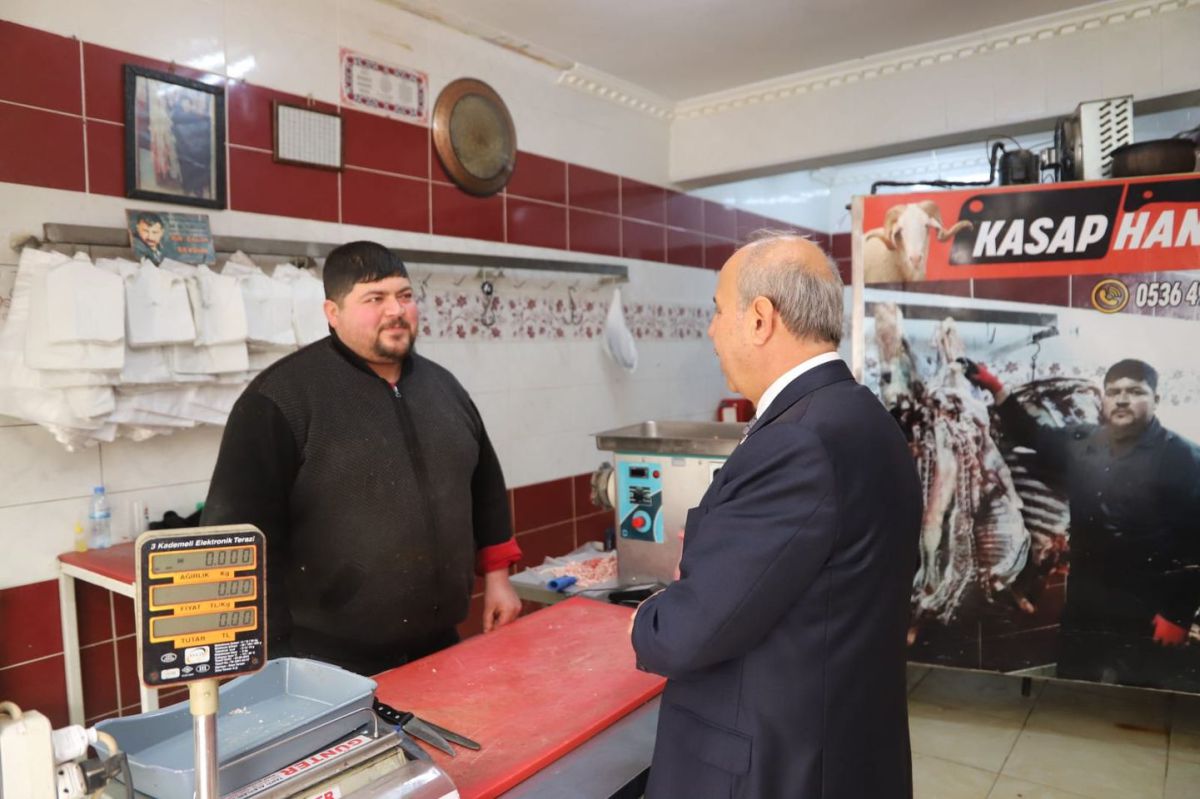 Oğuzeli Belediye Başkanı, Esnafı Ziyaret Ederek Destek Verdi