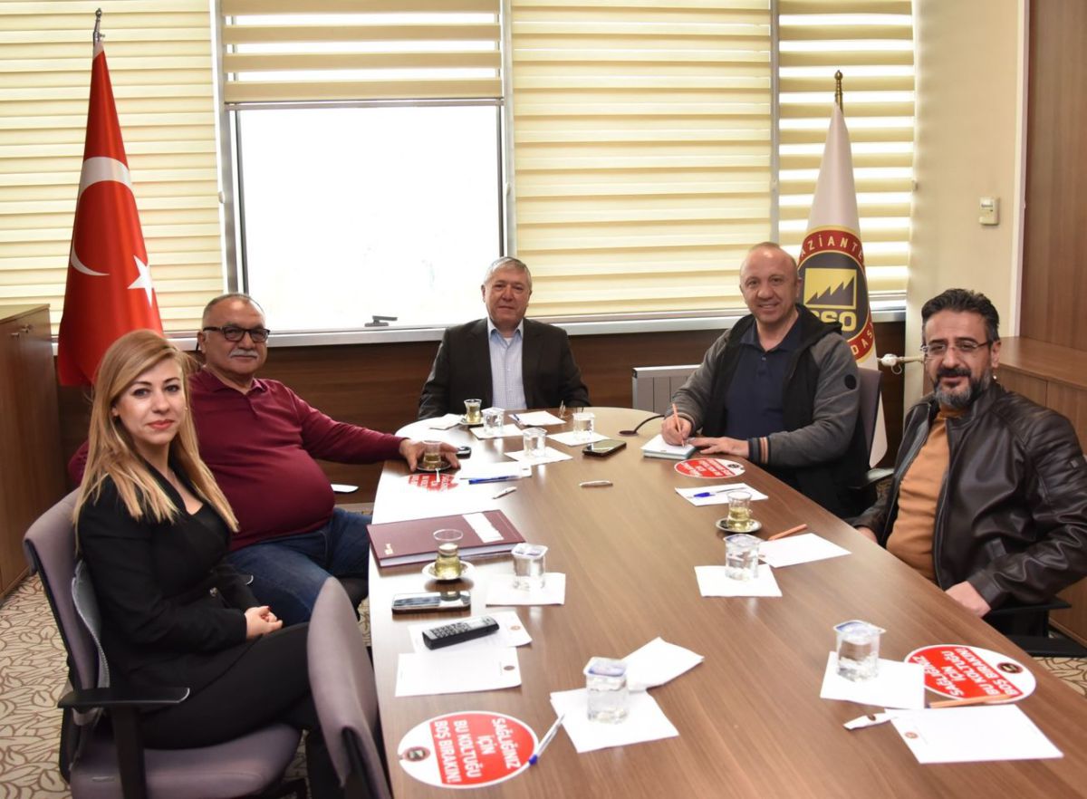 Gaziantep'teki Sanayi Sektörüne Ait Meslek Komiteleri Önemli Toplantı Düzenledi