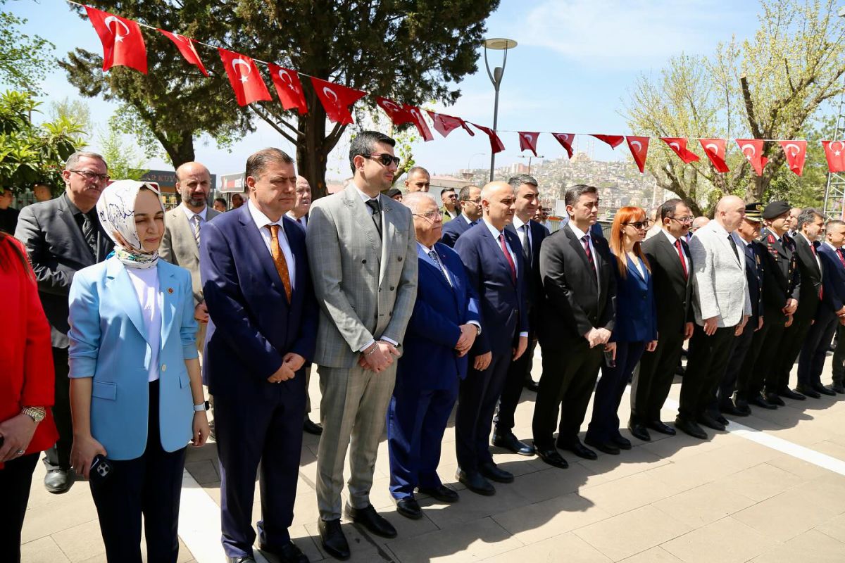 Kahramanmaraş'ta İstiklal Madalyası 99. yıl dönümü töreni düzenlendi.