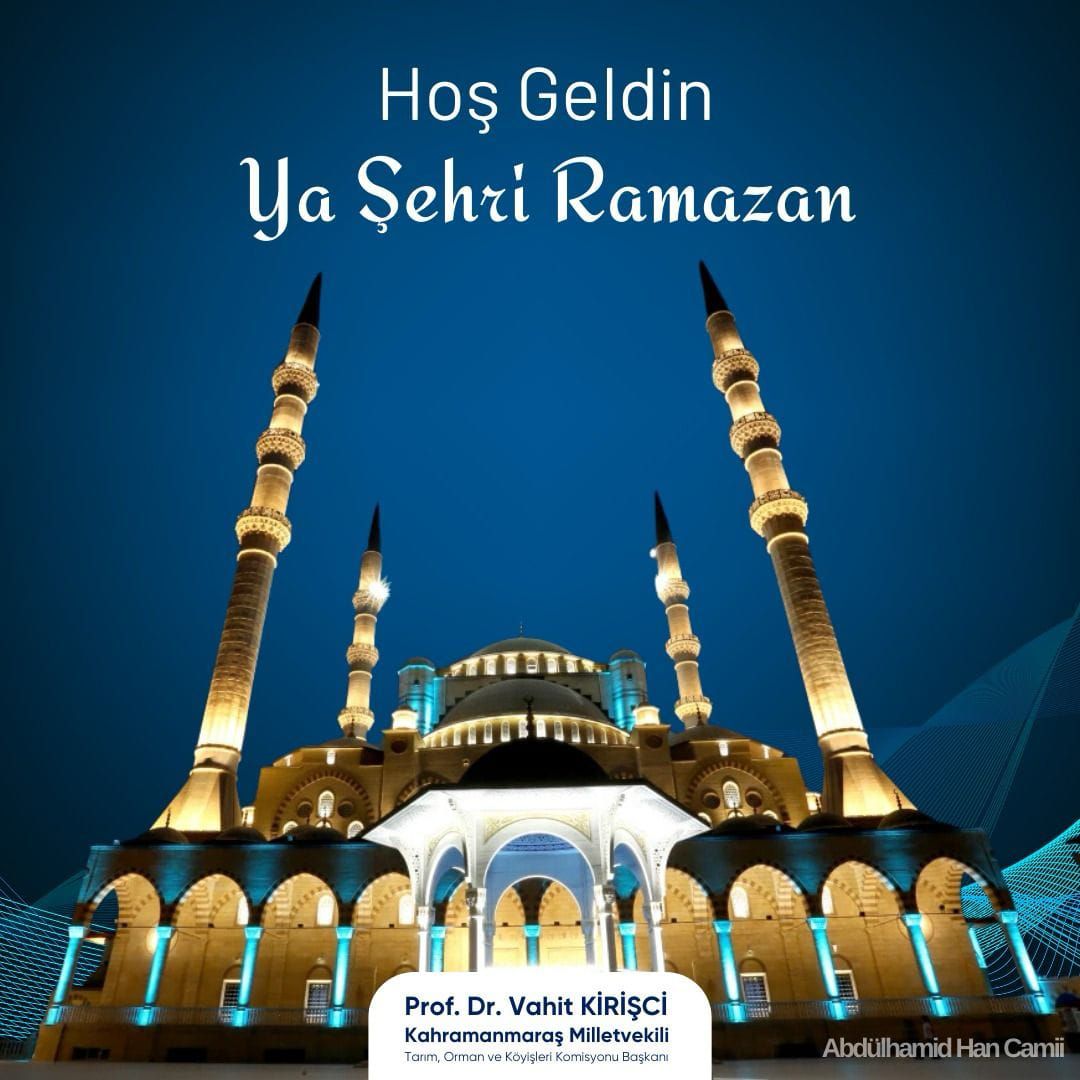 AK Parti Milletvekili Vahit Kirişçi'den Ramazan ayıyla ilgili kardeşlik ve dayanışma çağrısı