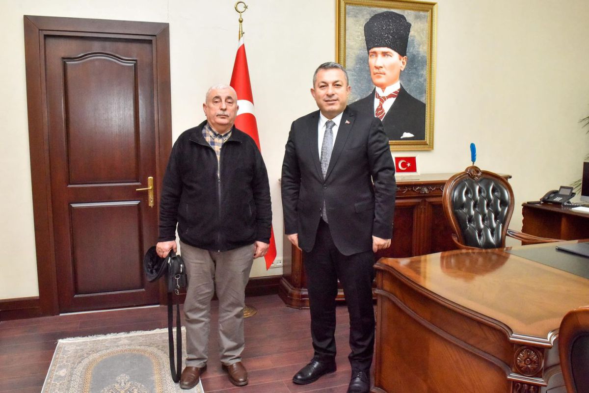 Kilis Valisi Tahir Şahin, İstanbul'dan gaziye samimi ziyaret