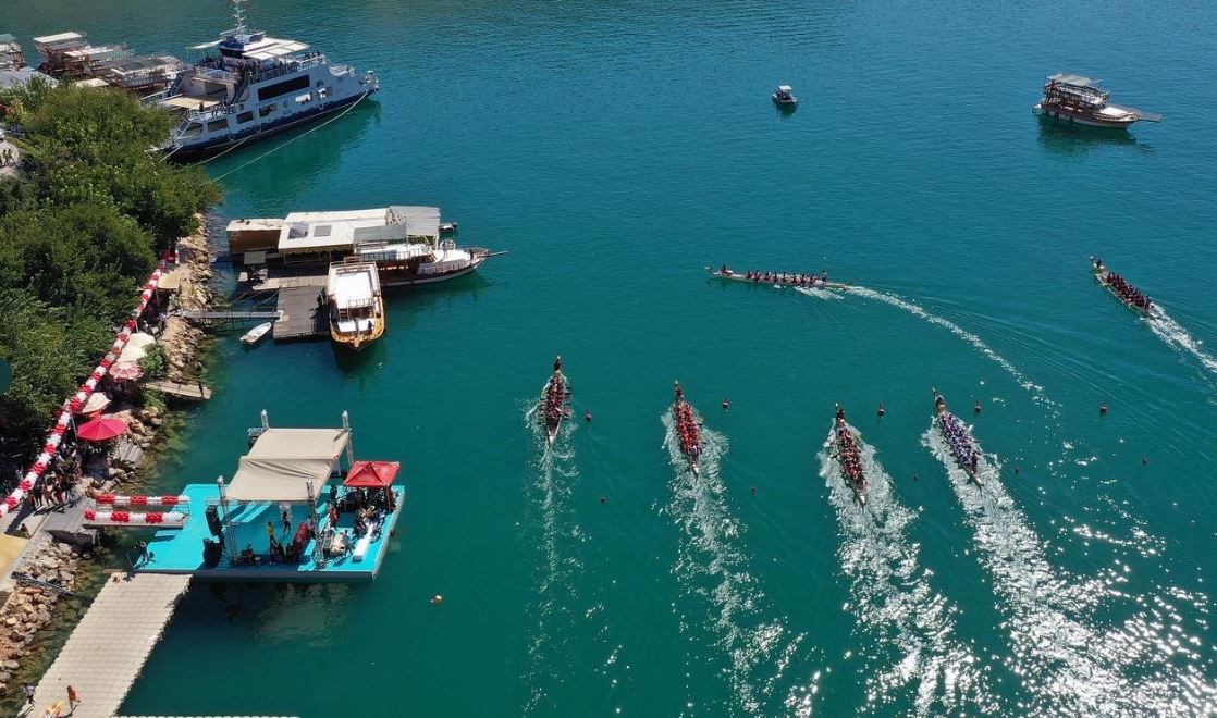 5.Uluslararası Rumkale Su Sporları Festivalinde büyük heyecan yaşandı