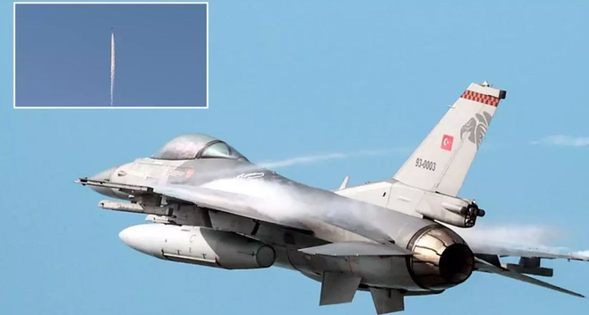 Türk Savaş Uçaklarından İran Sınırında Devriye Uçuşu