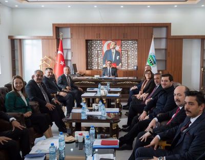 Sanayi ve Teknoloji Bakanı ve Heyeti, Gaziantep'in Nurdağı ilçesinde Yatırım Projelerini İnceledi