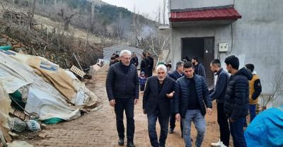 Ekinözü'nde Matem: Başkan Bilal Eker, Cenaze Töreninde Yastaki Aileye Başsağlığı Diledi