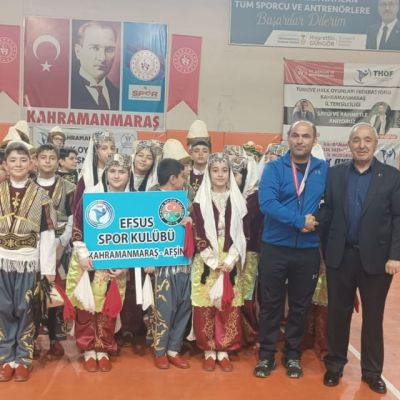 Kahramanmaraş'ta Halk Oyunları Müsabakaları Renkli Gösterilerle Sona Erdi