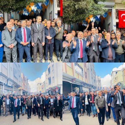 AK Parti Milletvekili Ahmet Salih Dal, Kilis'teki esnafı ziyaret etti ve parti karargahının açılışına katıldı.