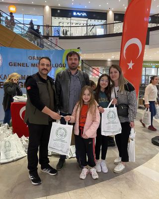 Kahramanmaraş'ta Kadınlar Günü'nde Yeşil Bir Dünya İçin Etkinlik