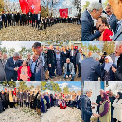 AK Parti Milletvekili Ahmet Salih Dal, Elbeyli'de halka belediyecilik projelerini anlattı.