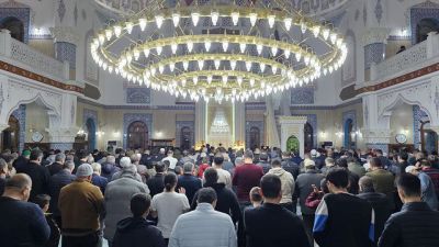 Kilis'teki Merkez Camii, Hafızların Katıldığı Kur'an Ziyafetine Ev Sahipliği Yaptı