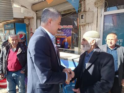 Ak Parti Milletvekili İshak Şan, Sincik'i Yerel Seçimlere Hazırlıyor