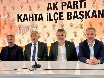 AK Parti Adıyaman Milletvekili Mustafa Alkayış, Kahta İlçe Teşkilatına Teşekkür Etti ve Devir Teslim Törenine Davet Etti