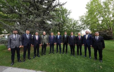 Adıyaman Milletvekili Hüseyin Özhan, İçişleri Bakanı Ali Yerlikaya ile Görüştü