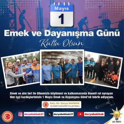 Derya Bakbak, 1 Mayıs Emek ve Dayanışma Günü'nü Değerlendirdi