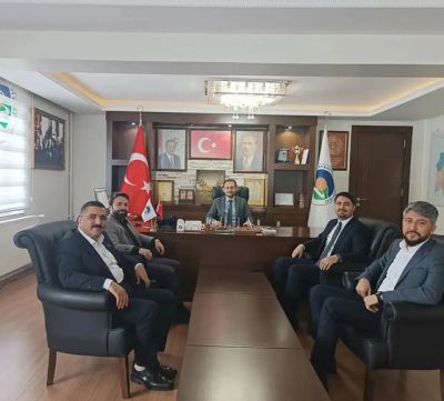 Saadet Partisi Yerel Yönetim Temsilcileri Belediyeyi Ziyaret Etti