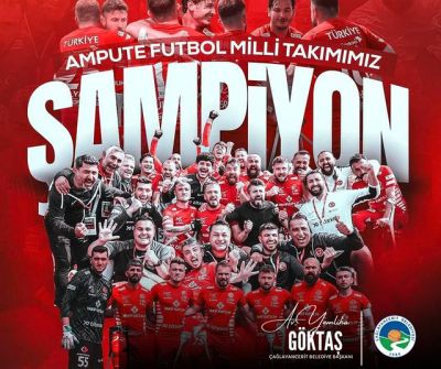 Ampute Futbol Milli Takımı Avrupa Şampiyonu!