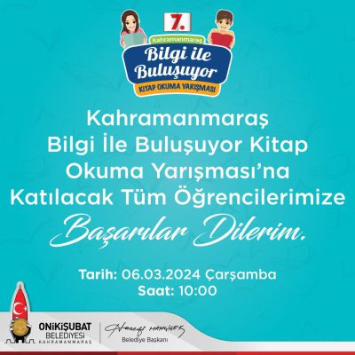 Kahramanmaraş'ta 