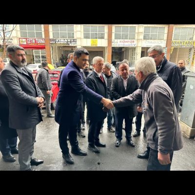 Ak Parti Şahinbey İlçe Teşkilatı, Gaziantep'teki esnaf ve sanayicilerle buluştu.