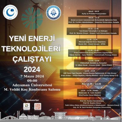 Yenilikçi Enerji Teknolojileri Çalıştayı