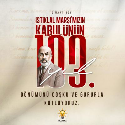 Kahramanmaraş'ta İstiklal Marşı'nın 103. yıl dönümü kutlandı, Mehmet Akif Ersoy'un anısına yapılan etkinlikte birlik ve beraberlik vurgulandı.