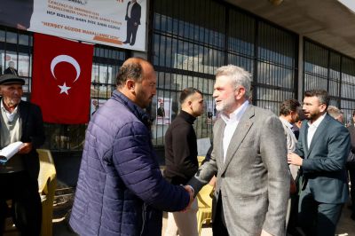 AK Parti Teşkilatı Dadağlı Mahallesi'nde Seçim Çalışmalarına Devam Ediyor