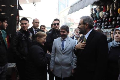 AK Parti Milletvekili Mahir Ünal, Kadıköy'de Seçim Çalışmaları Yaptı