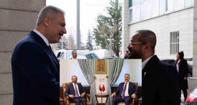 Dışişleri Bakanı Fidan, Ummanlı Mevkidaşıyla Ankara’da Görüştü