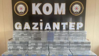 Gaziantep'te sigara kaçakçılığı