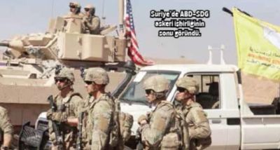 ABD, PKK bağlantılı SDG ile ortaklığı sonlandırdı