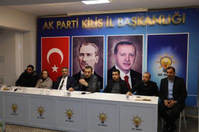 AK Parti Kilis İl Yönetimi, Şehirde Haftalık Toplantısını Gerçekleştirdi