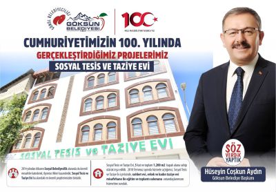 Göksun Belediyesi, Vatandaşların İhtiyaçlarına Yeni Sosyal Tesis ve Taziye Evi ile Cevap Veriyor