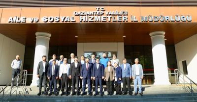 İlçe Teşkilatı Başkanı Mehmet Yılmaz ve Ekibi Yeni İl Müdürü Mutlu Kaya'ya Hayırlı Olsun Ziyaretinde Bulundu