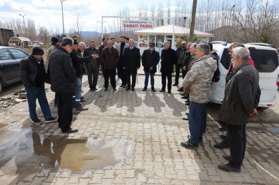 Göksun Belediye Başkanı, esnaf ve sanatkarları ziyaret etti